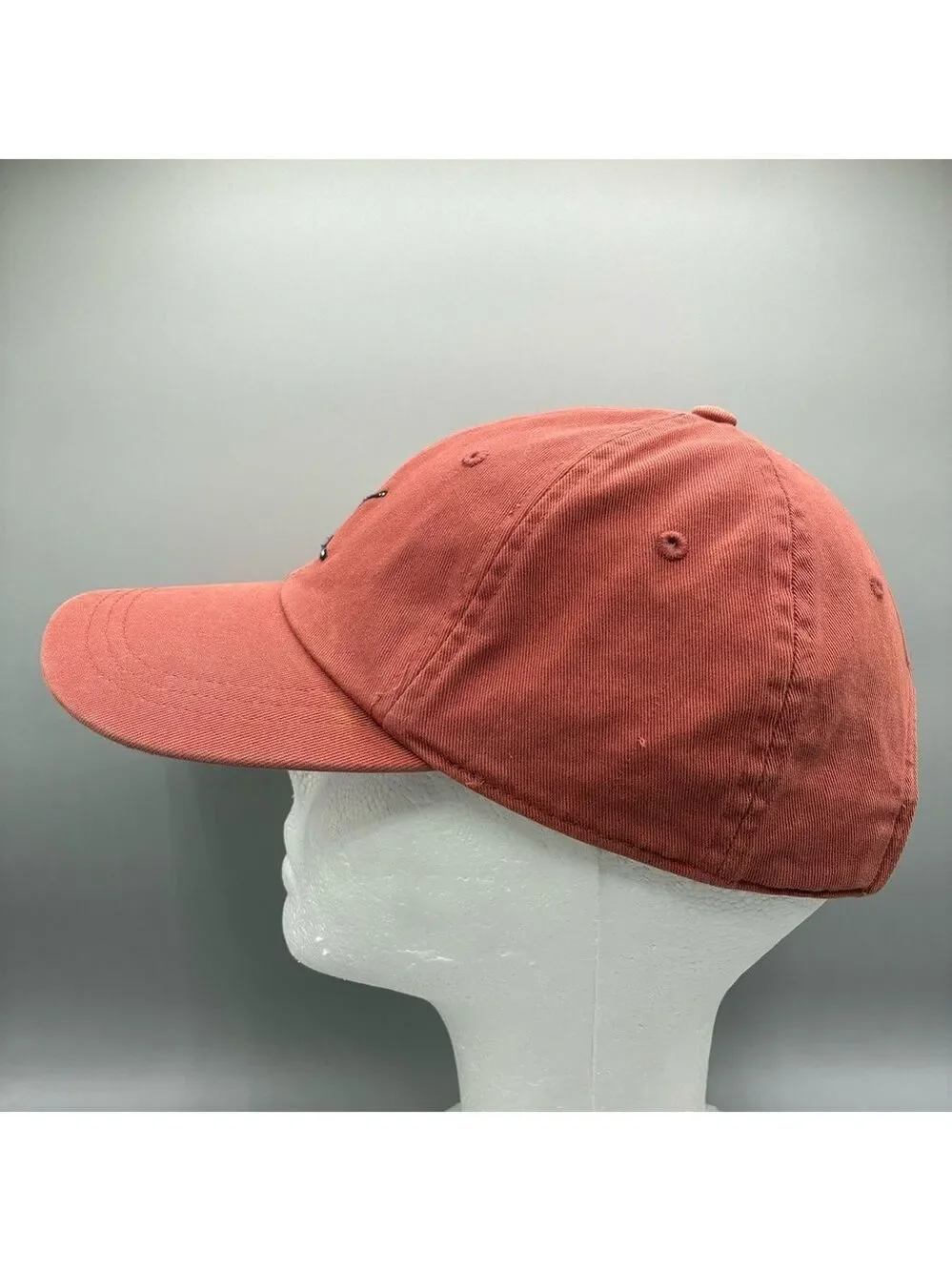 J.Crew Cross Hockey Sticks Puck Adult Strap Washed Red Hat